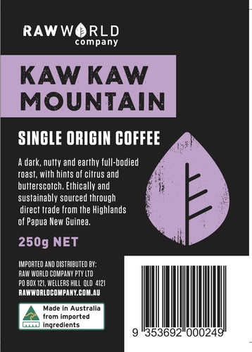 Kaw Kaw Mountain Single Origin Coffee